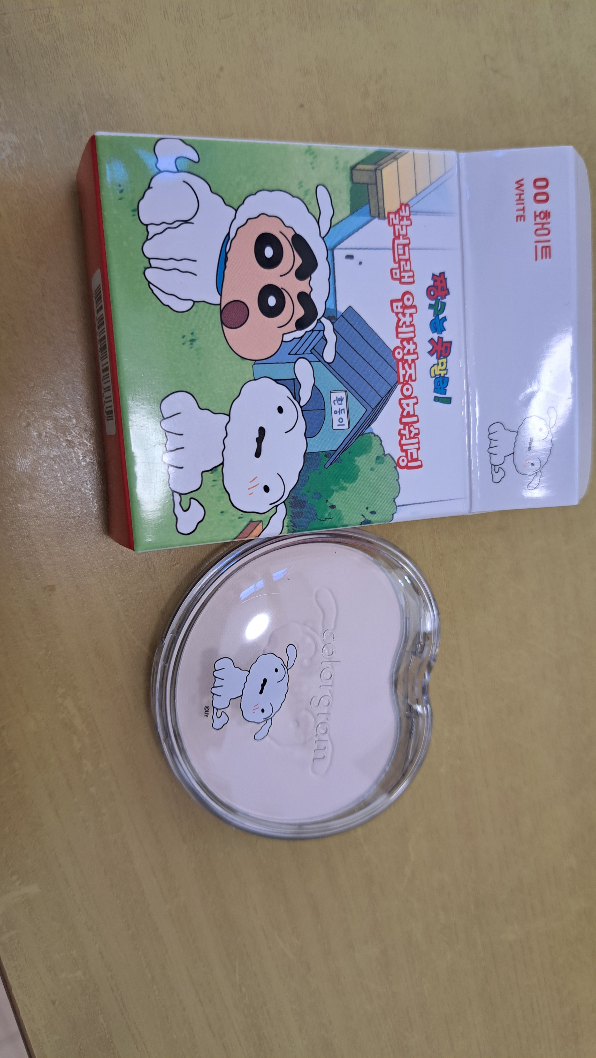 Colorgram 立体創造イージーシェーディングのクチコミ「Colorgram立体創造イージーシェーディング00を購入！

しんちゃんコラボのやつでめちゃ.....」（1枚目）