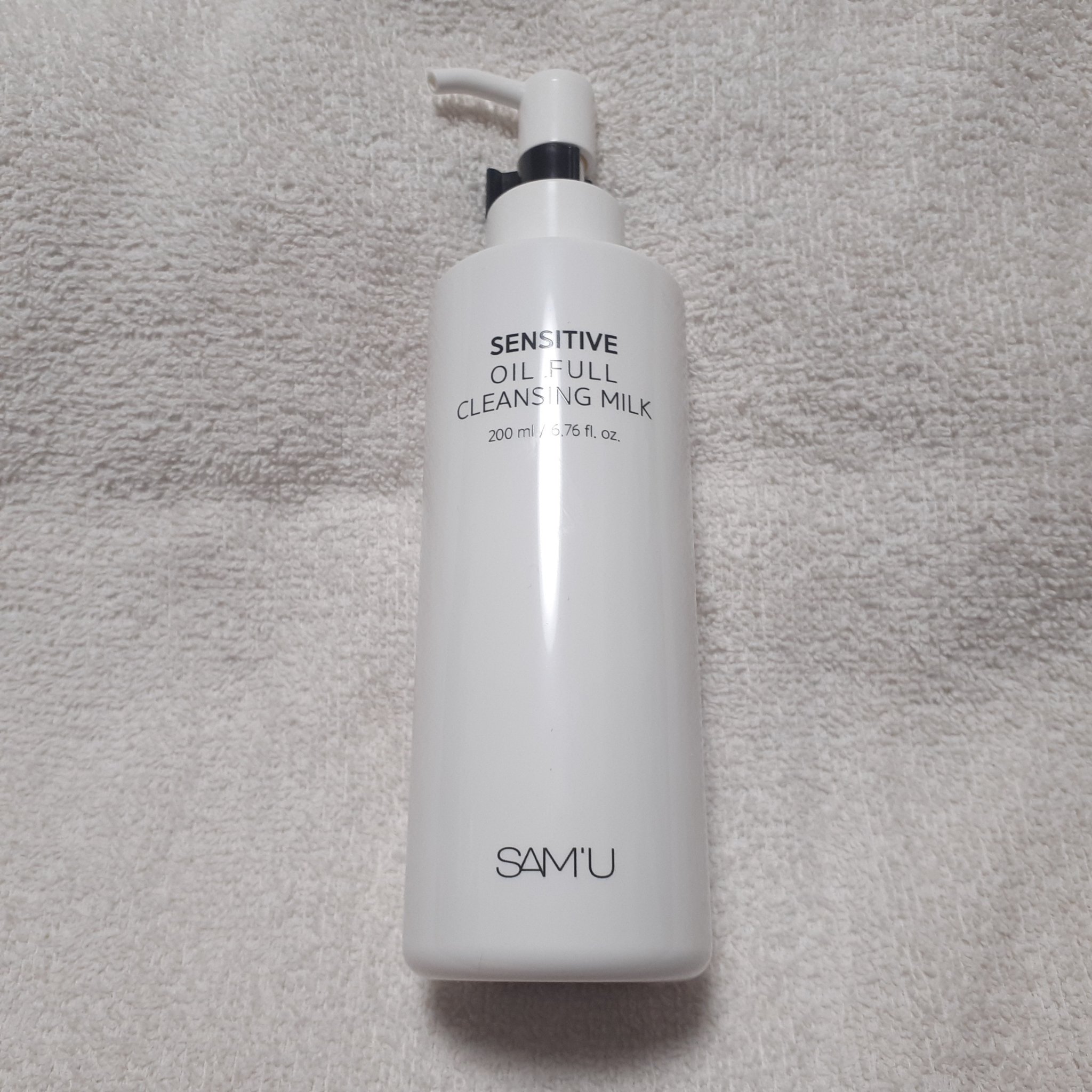 センシティブオイルフルクレンジングミルク/SAM'U/ミルククレンジングを使ったクチコミ（2枚目）