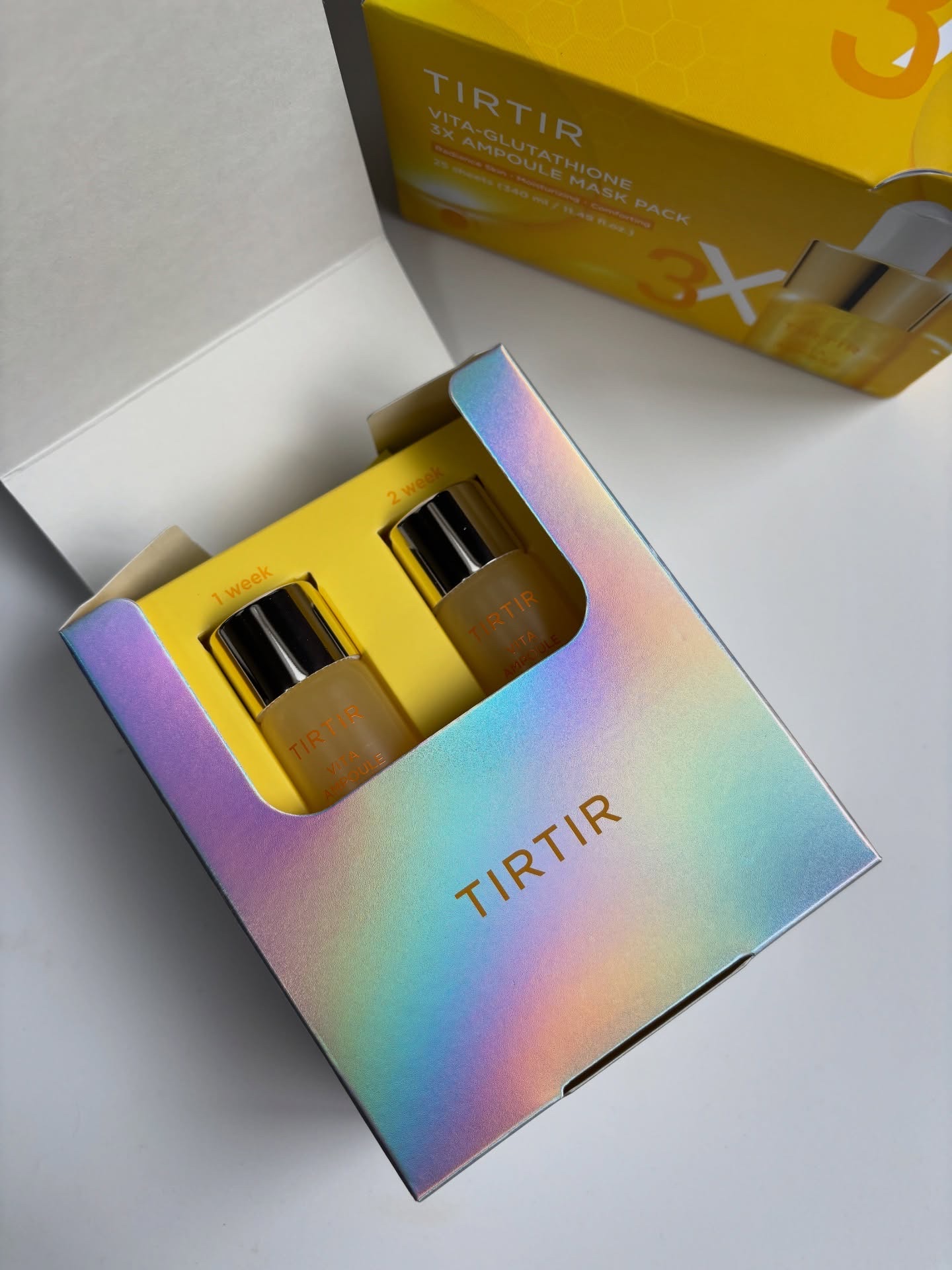ビタ‐グルタチオン スリーエックス アンプルマスク/TRTR/シートマスク・パックを使ったクチコミ（2枚目）