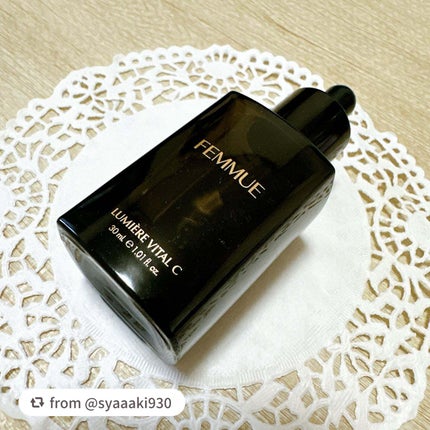 ルミエール ヴァイタルC/FEMMUE/ブースター・導入液を使ったクチコミ(2枚目)