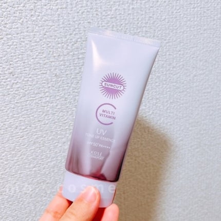 サンカット® マルチビタミン(保湿)トーンアップUV エッセンス クリアラベンダー/サンカット®/日焼け止めローションを使ったクチコミ(1枚目)