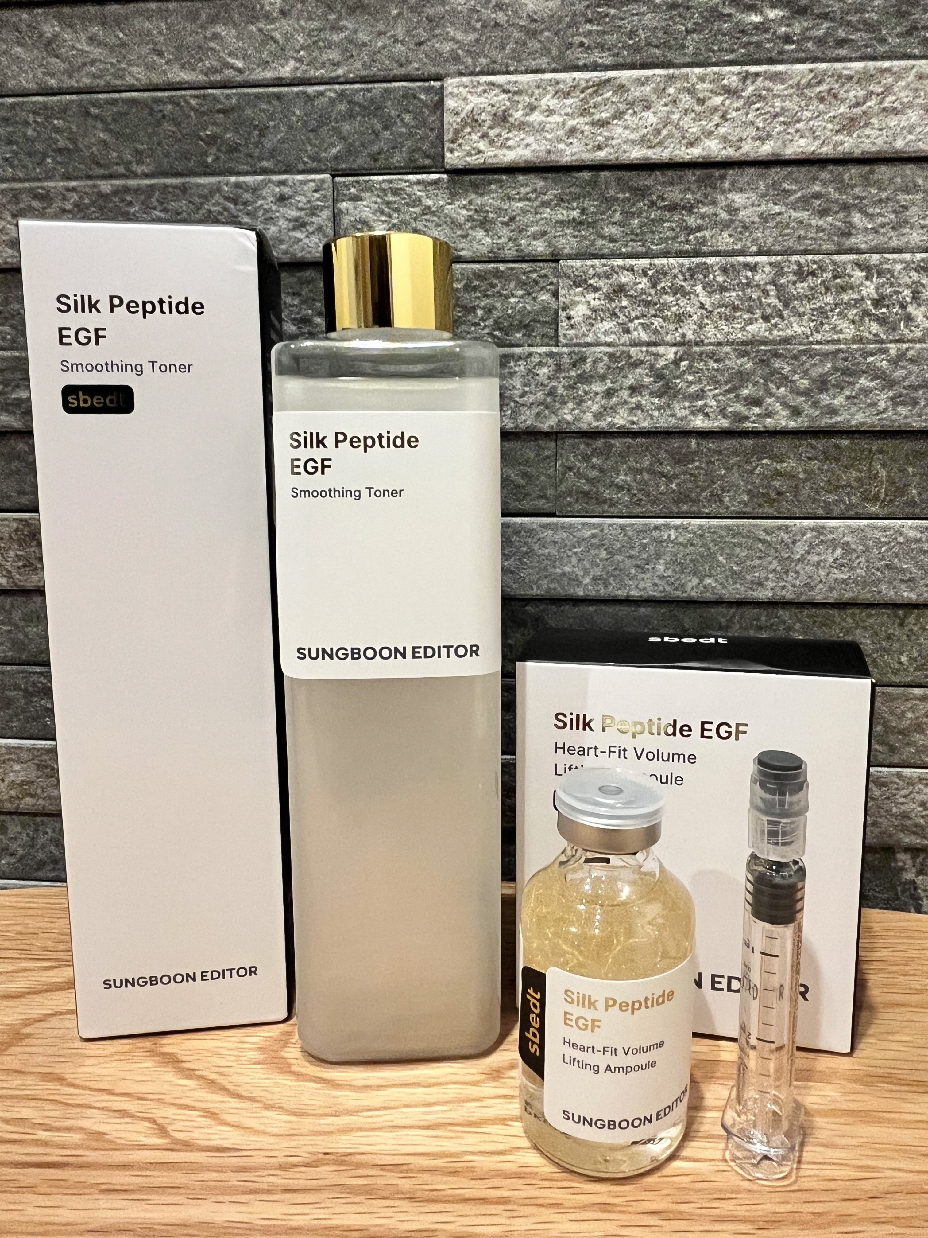 シルク ペプチド EGF ハートフィットボリューム リフティング アンプル/SUNGBOON EDITOR（成分エディター）/美容液を使ったクチコミ（1枚目）