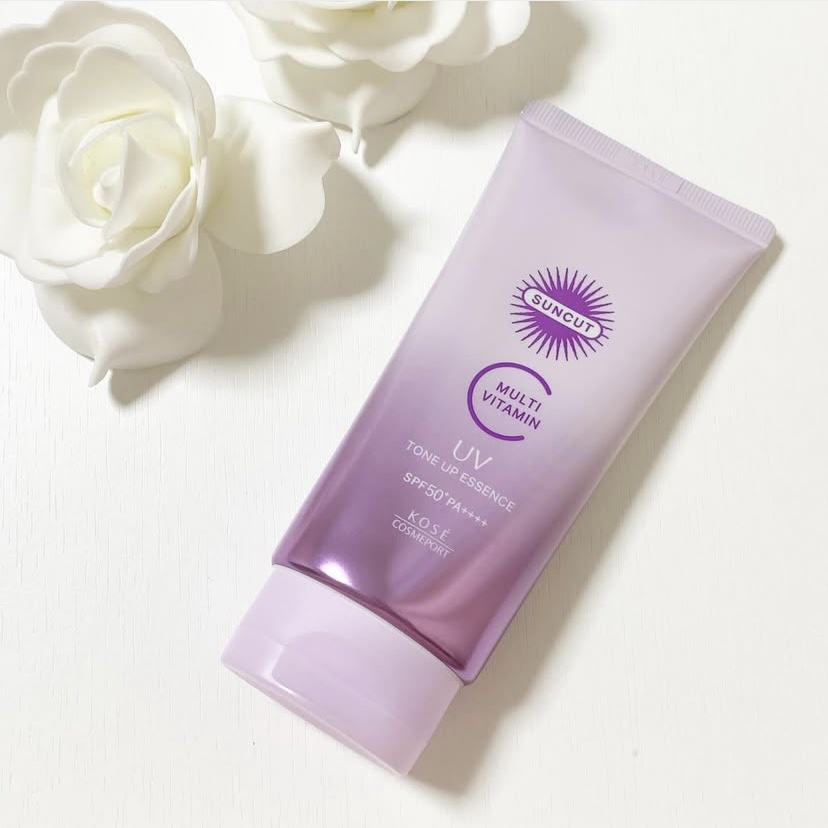 サンカット®　マルチビタミン（保湿）トーンアップＵＶ　  エッセンス　クリアラベンダー/サンカット®/日焼け止めローションを使ったクチコミ（2枚目）