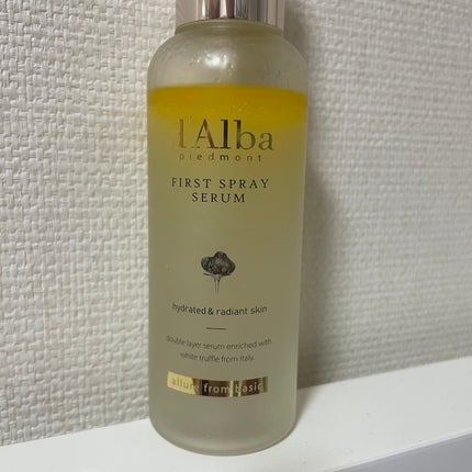 ダルバ ホワイトトリュフファーストスプレーセラム/ダルバ/ミスト状化粧水を使ったクチコミ(1枚目)