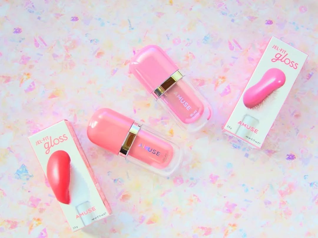 ジェルフィットグロス/AMUSE/リップグロスを使ったクチコミ（1枚目）