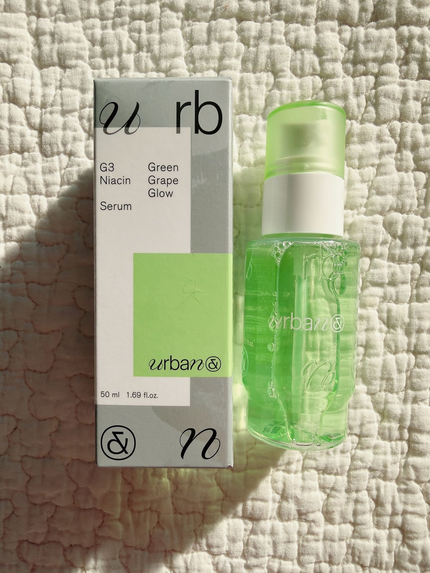 G3ナイアシンセラム/urbanand/美容液を使ったクチコミ(1枚目)