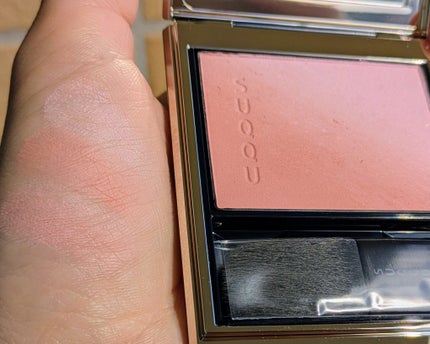 ブラーリング カラー ブラッシュ/SUQQU/パウダーチークを使ったクチコミ(3枚目)