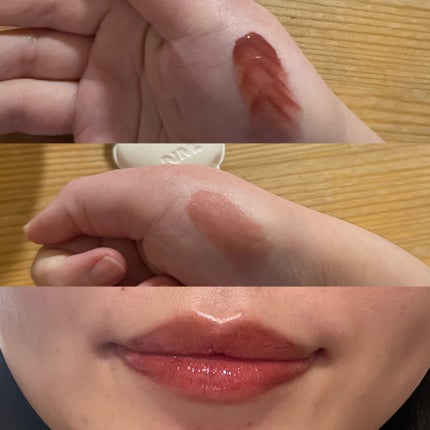 ネーミング グロウ ハートリップティント 04/NAMING./リップティントを使ったクチコミ(3枚目)