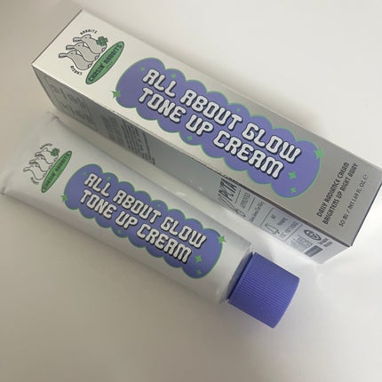 オールアバウトグロウトーンアップクリーム/CHASIN'RABBITS/化粧下地を使ったクチコミ(1枚目)