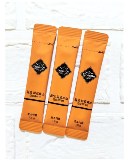 ゴールドファッロ酵素カプセレーション/Grain On/健康サプリメントを使ったクチコミ(2枚目)