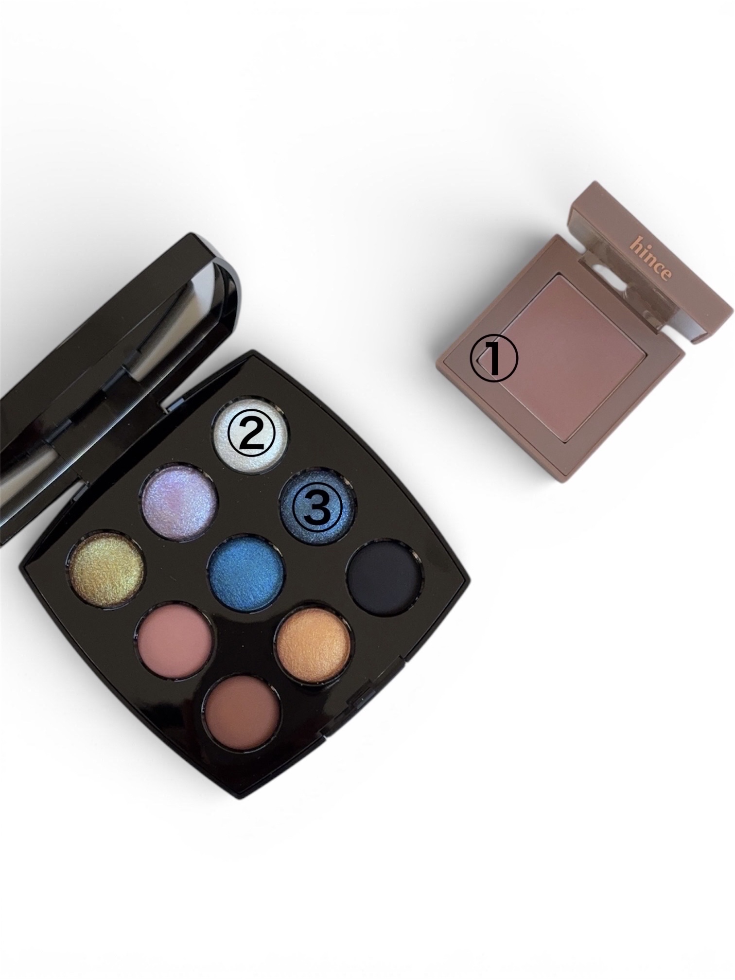 ニューデップスアイシャドウ/hince/単色アイシャドウを使ったクチコミ（3枚目）