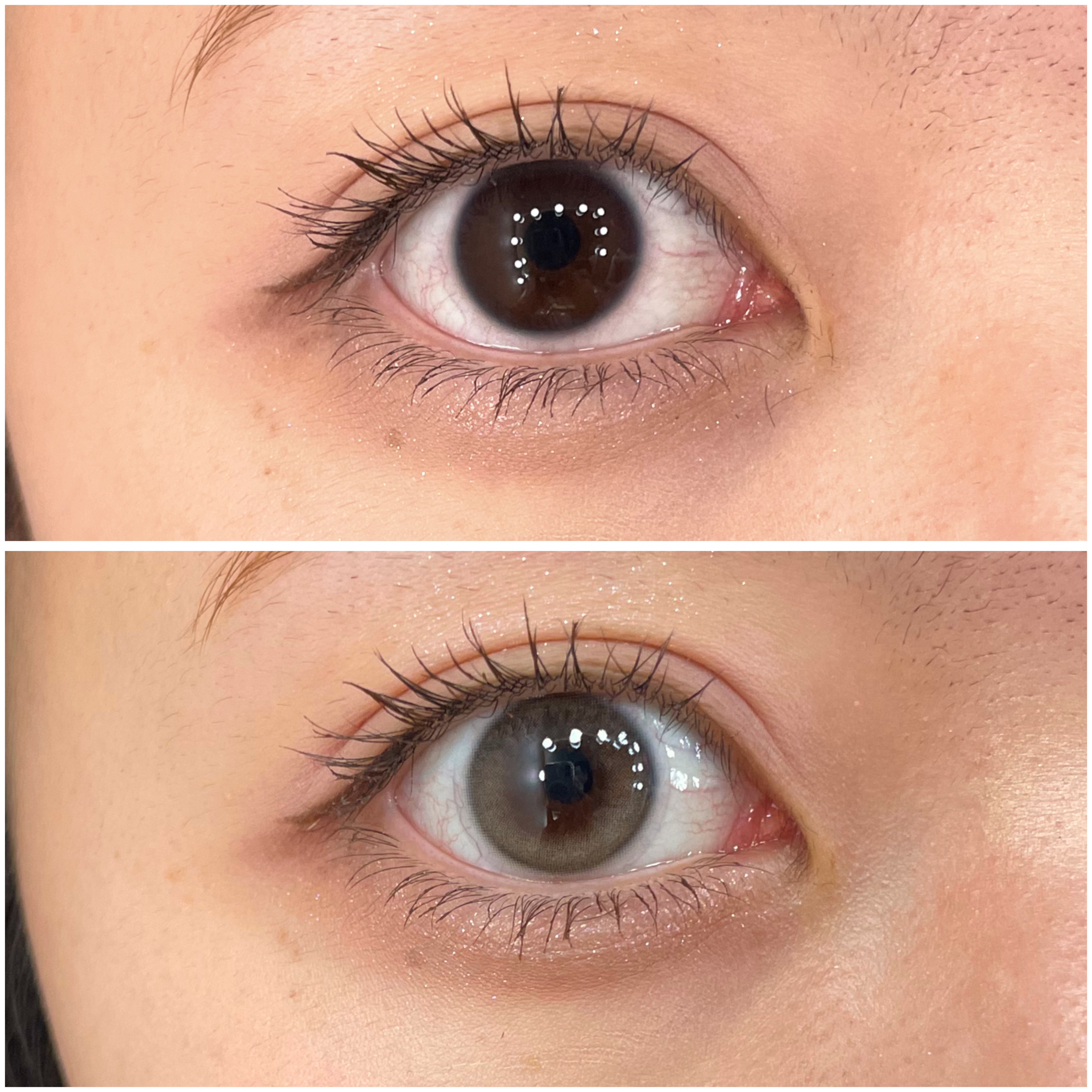 miium 1day/miium/ワンデー（１DAY）カラコンを使ったクチコミ（2枚目）