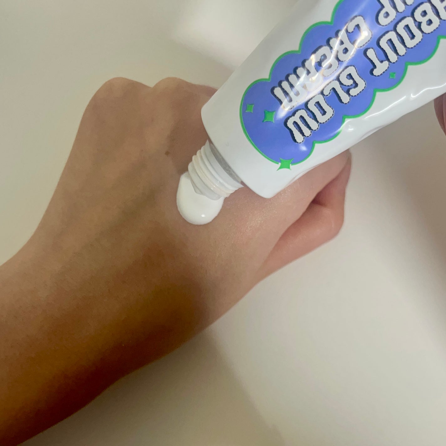 オールアバウトグロウトーンアップクリーム/CHASIN'RABBITS/化粧下地を使ったクチコミ(2枚目)