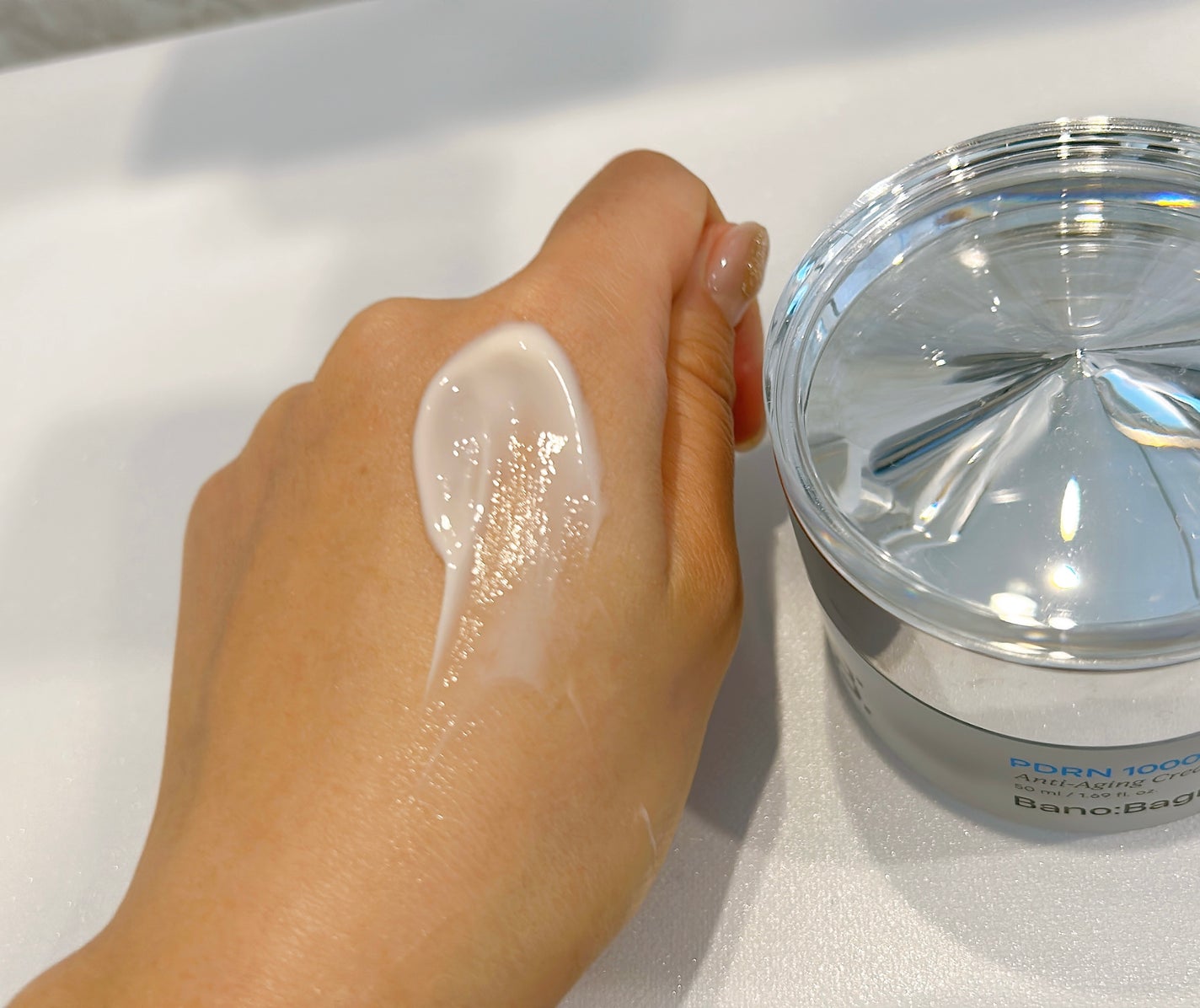 PDRNアンチエイジングクリーム/BANOBAGI/フェイスクリームを使ったクチコミ(5枚目)