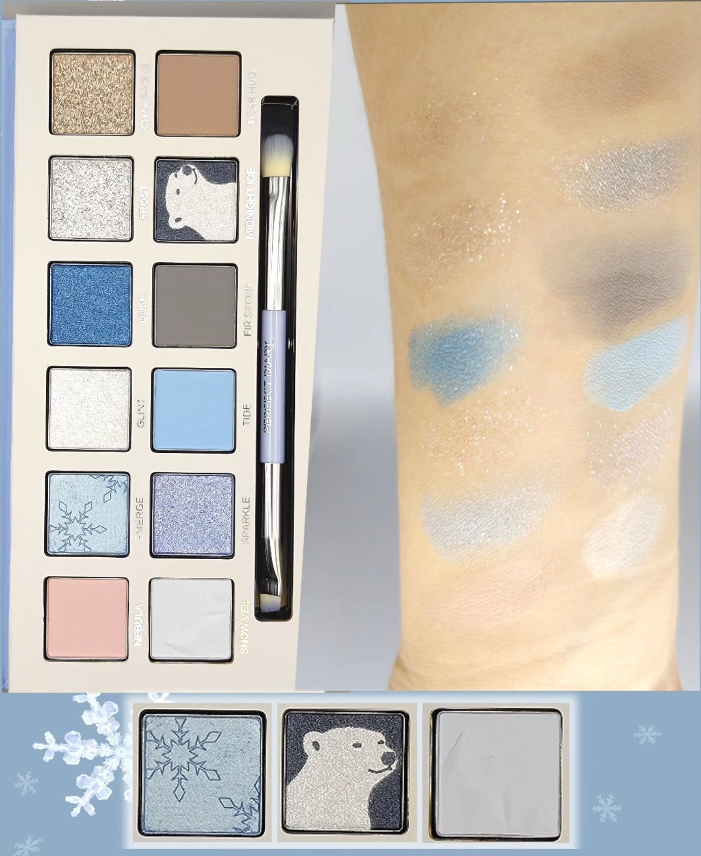 エクスプローラ12色 動物アイシャドウパレット/PERFECT DIARY/アイシャドウパレットを使ったクチコミ(2枚目)