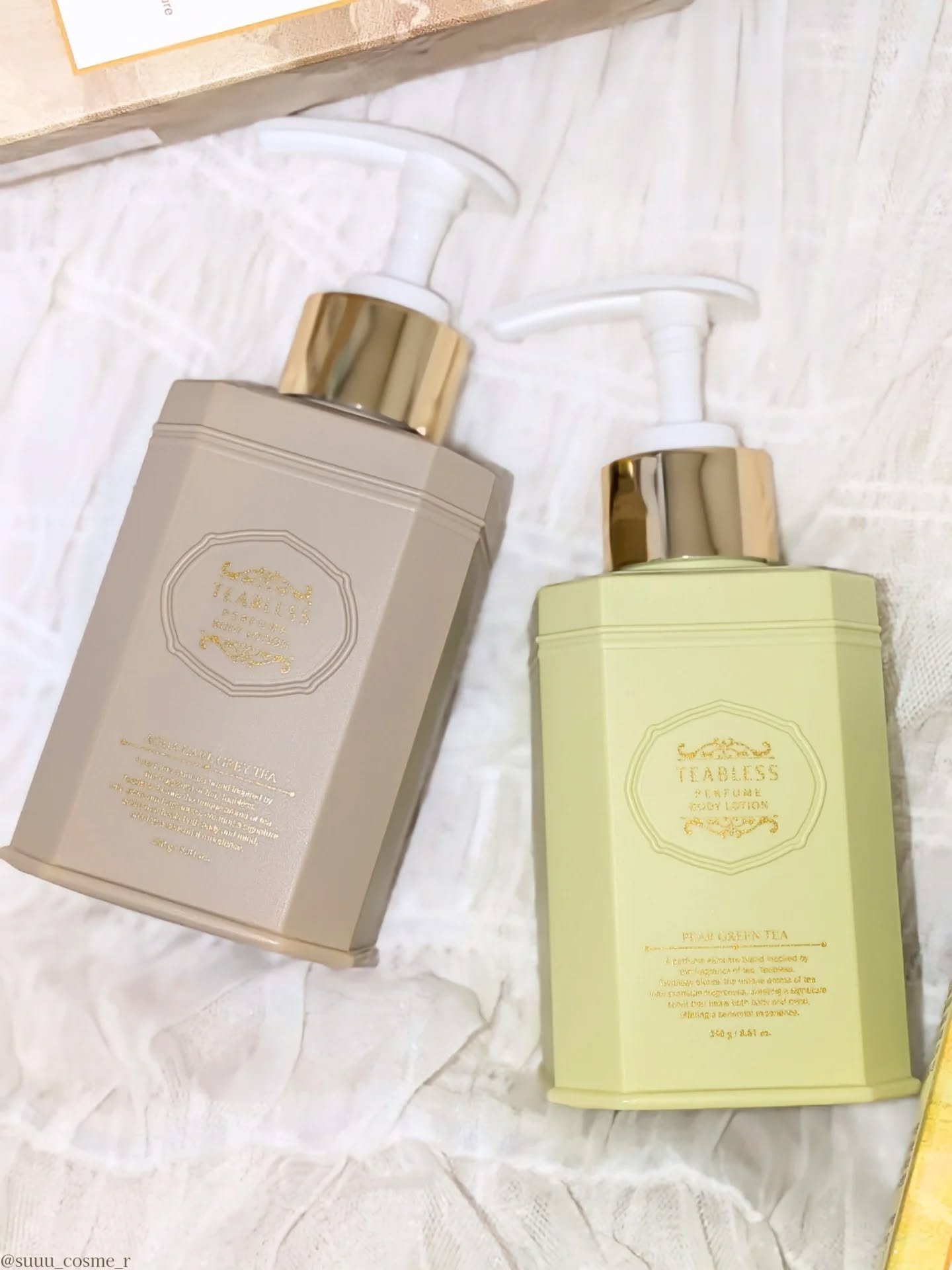 アクアアールグレイティーパフュームボディローション/TEABLESS/ボディローションを使ったクチコミ（3枚目）