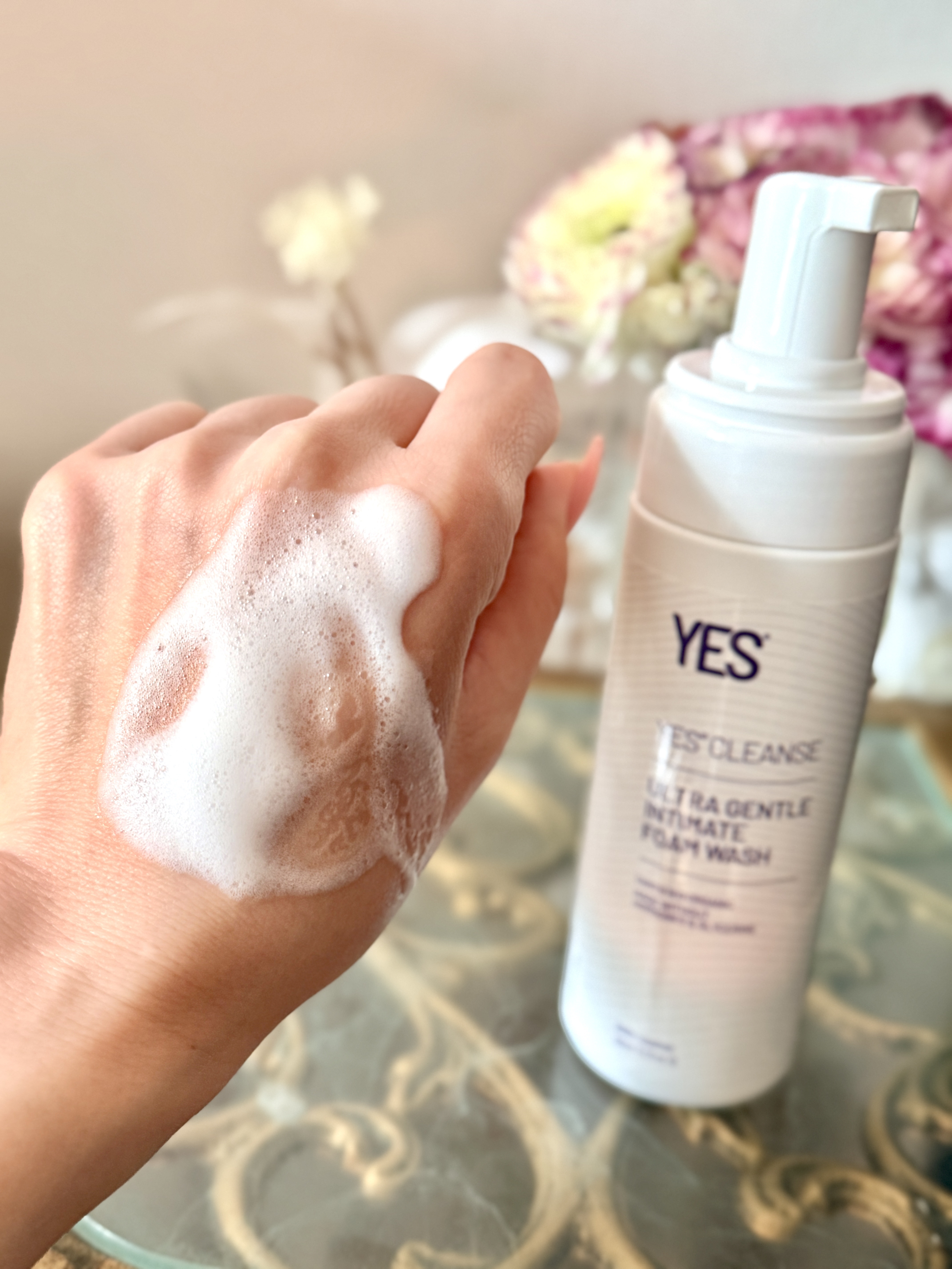 インティメイト・フォームウォッシュ ローズ/YES/ボディソープを使ったクチコミ（3枚目）