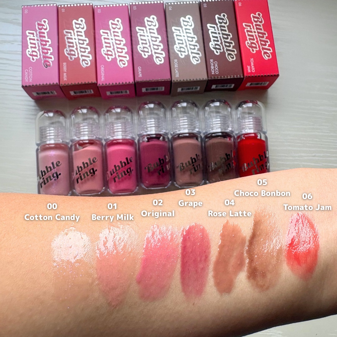 ロングラスティング バブルリングガムグロス/LUNA/リップグロスを使ったクチコミ（3枚目）