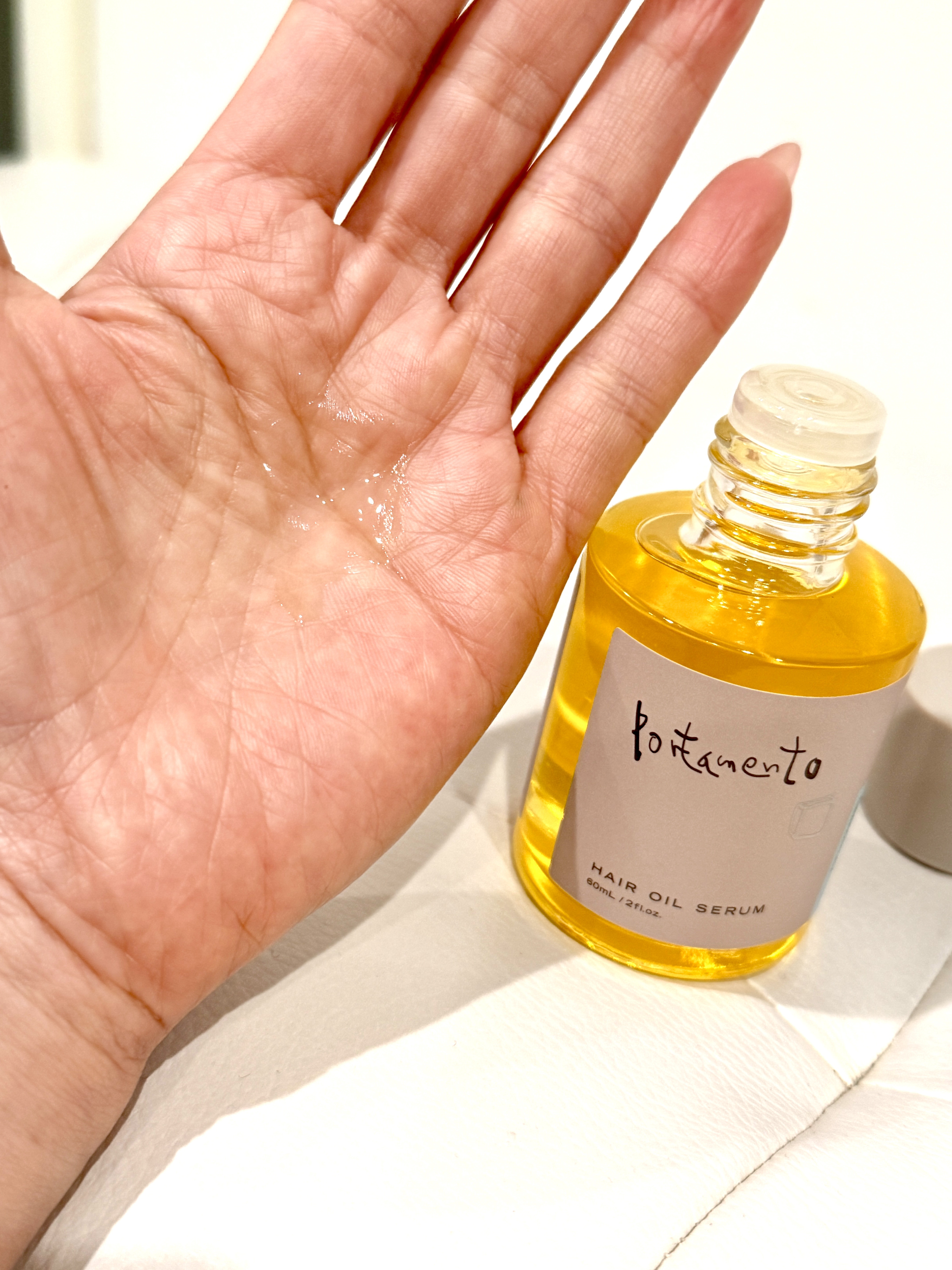 ポルタメント ヘアオイル セラム/ポルタメント/その他スタイリングを使ったクチコミ（2枚目）