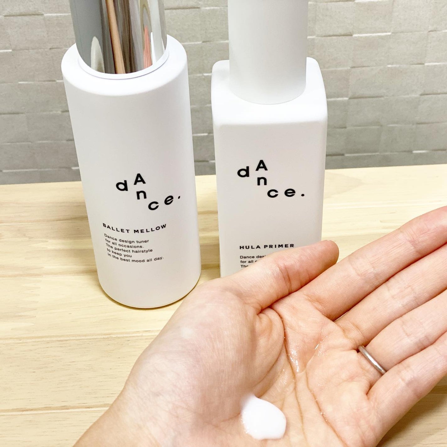 ダンスデザインチューナー バレエメロウ/アリミノ/ヘアミルクを使ったクチコミ(5枚目)