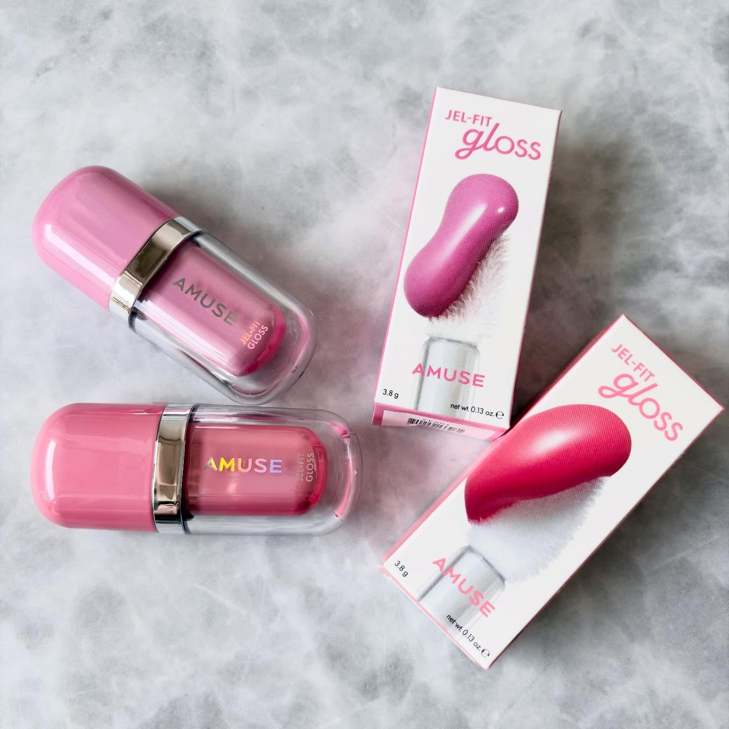 ジェルフィットグロス/AMUSE/リップグロスを使ったクチコミ（2枚目）