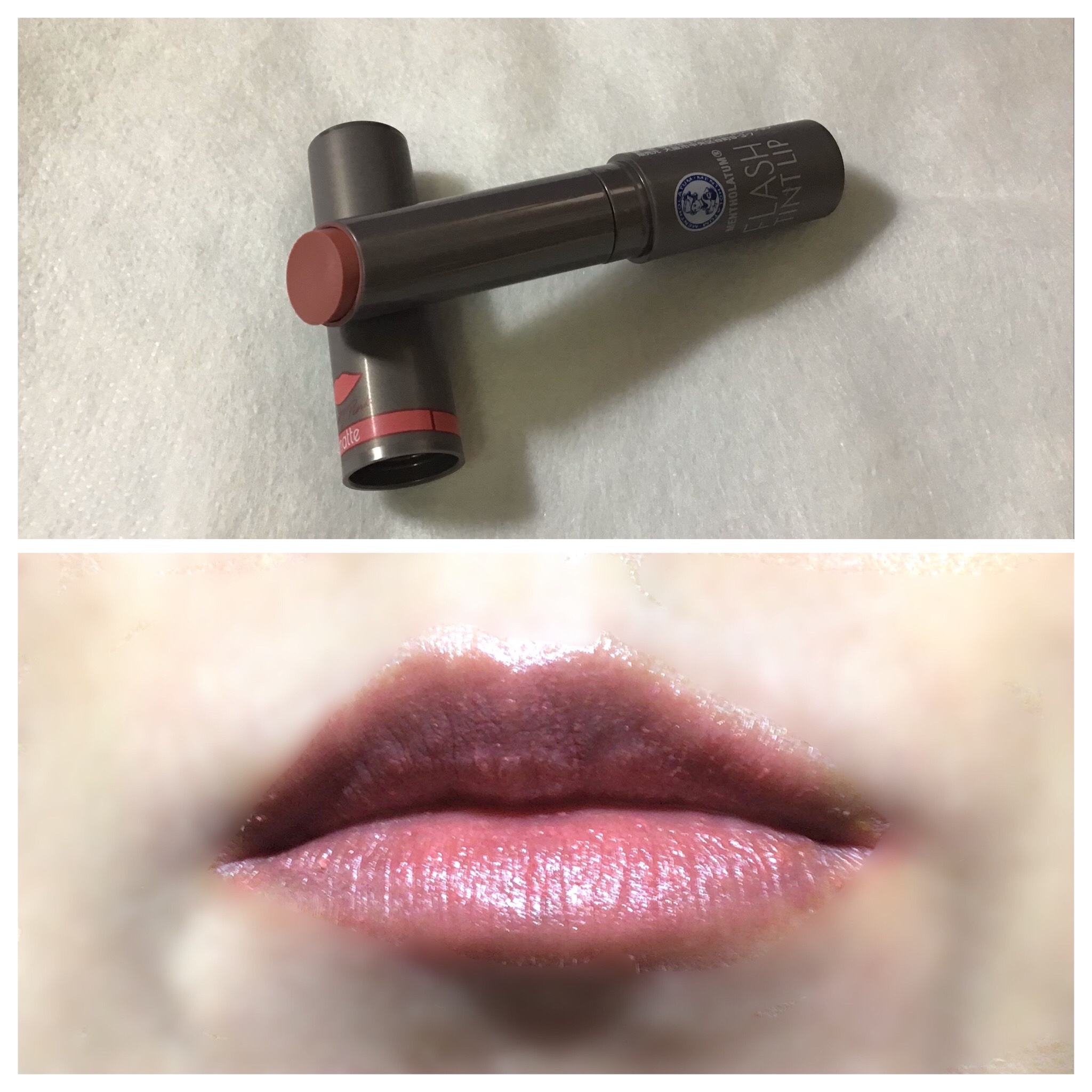 メンソレータム フラッシュティントリップ/メンソレータム/リップティントを使ったクチコミ（2枚目）