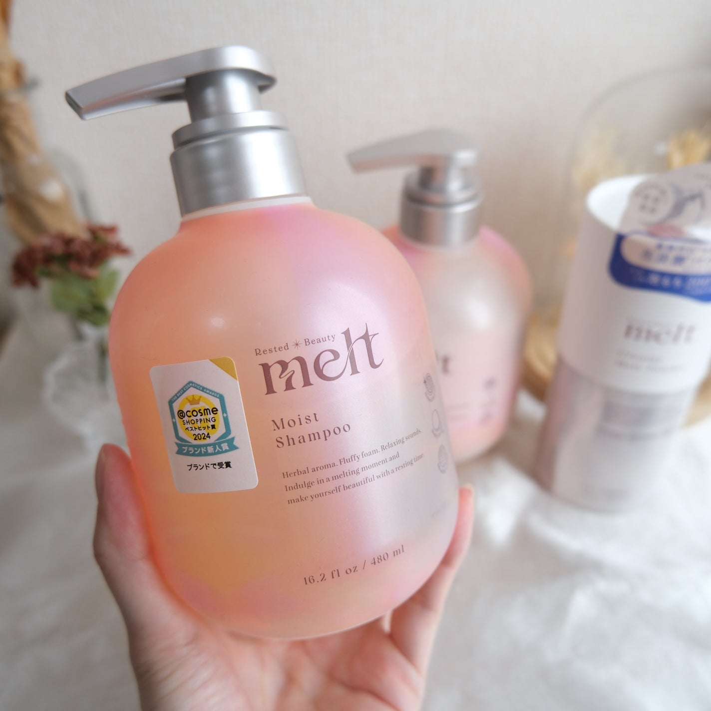 メルト モイストシャンプー/トリートメント/melt/市販シャンプーを使ったクチコミ(2枚目)