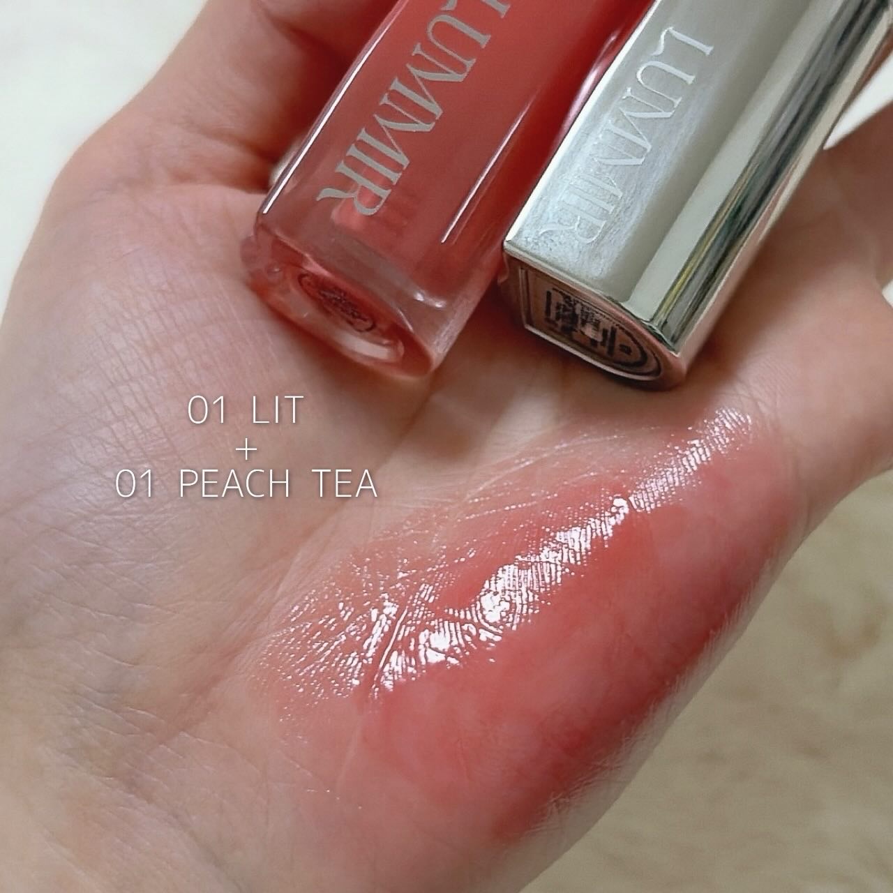 ONE COAT グロウティント/ルミル/リップティントを使ったクチコミ（3枚目）