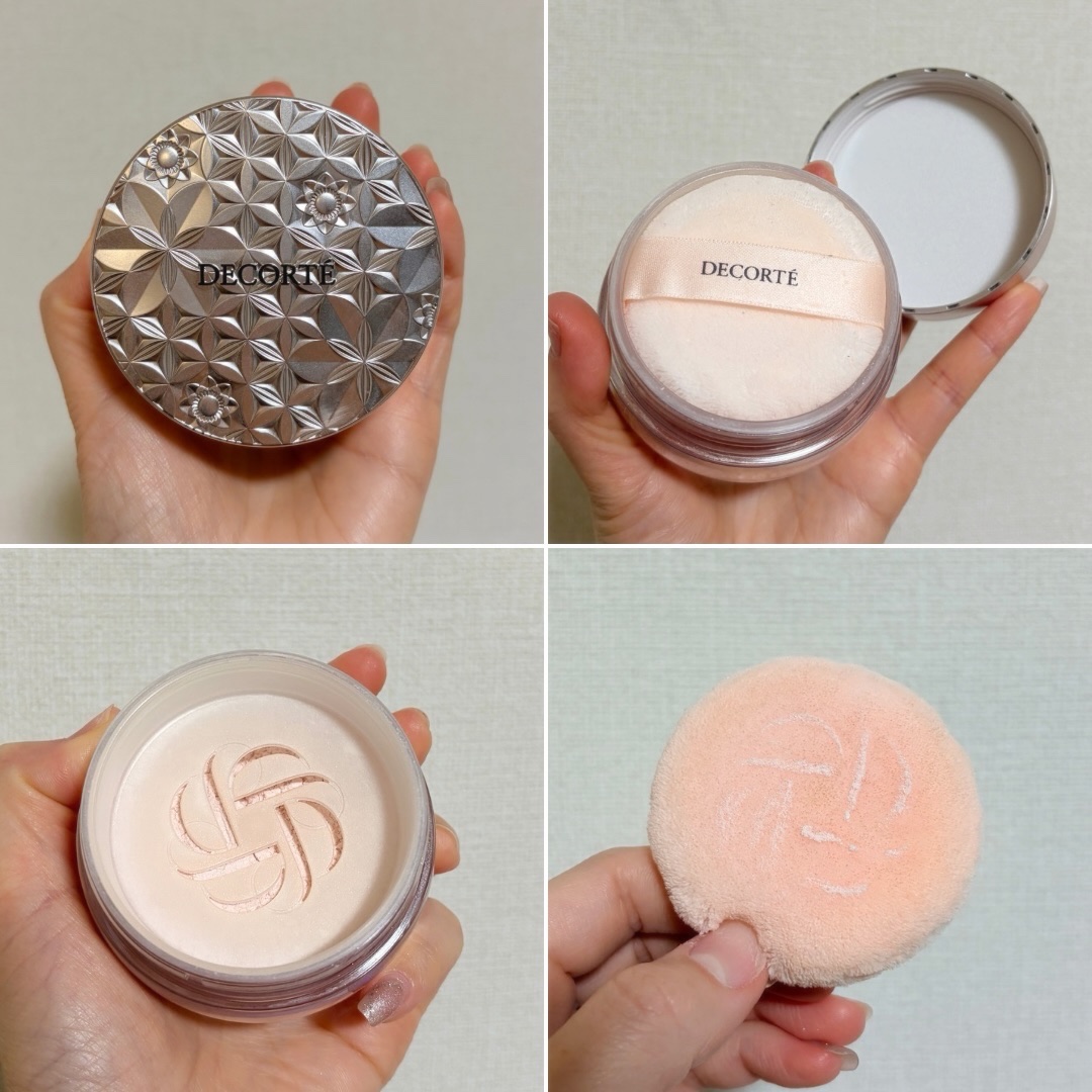 ルース パウダー 01 crystal translucent/DECORTÉ/ルースパウダーを使ったクチコミ（2枚目）