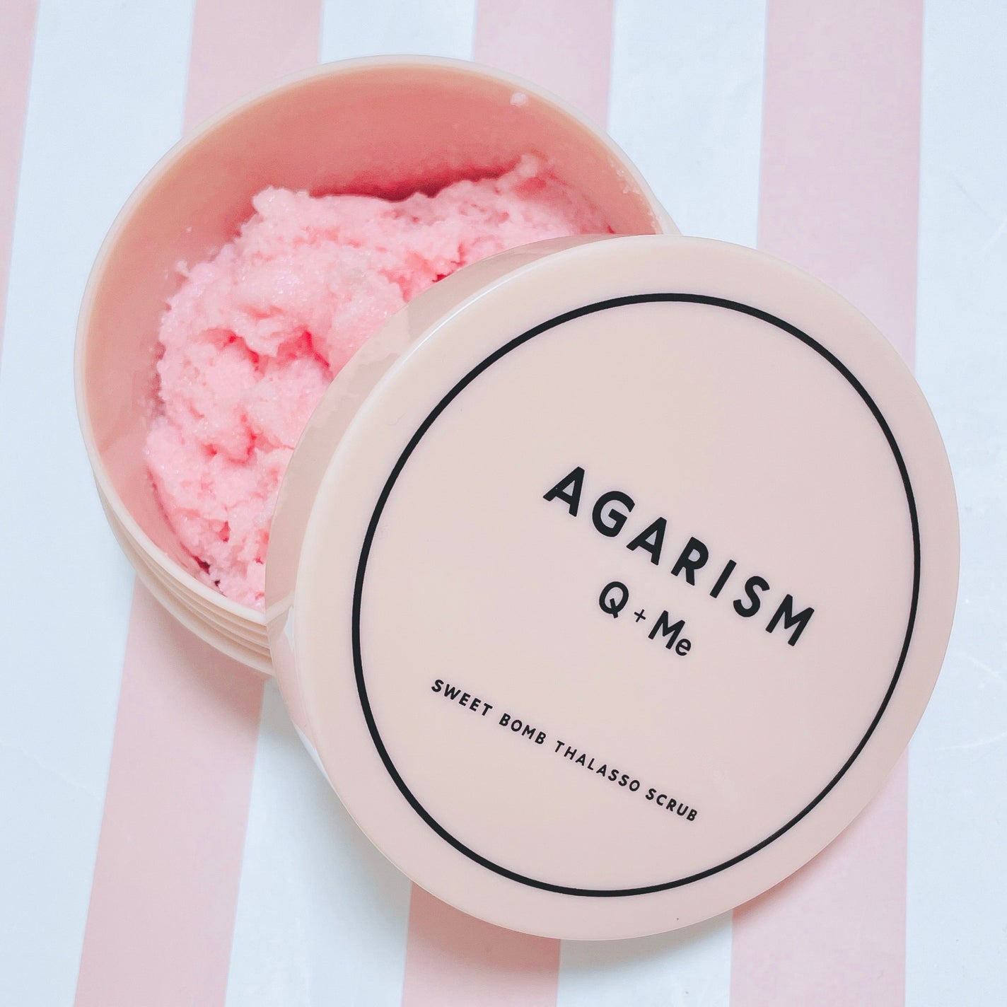 Q+Me スウィート ボム タラソ スクラブ/AGARISM/バストケア・ヒップケアを使ったクチコミ(1枚目)