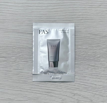 FAS ザ ブラック デイ クリーム/FAS/フェイスクリームを使ったクチコミ(1枚目)