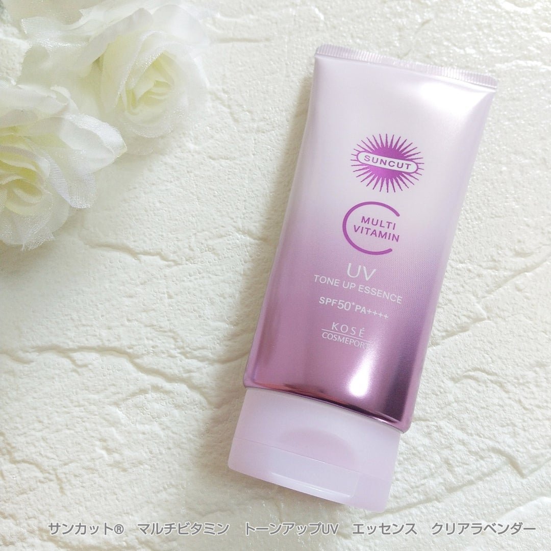 サンカット®　マルチビタミン（保湿）トーンアップＵＶ　  エッセンス　クリアラベンダー/サンカット®/日焼け止めローションを使ったクチコミ（1枚目）