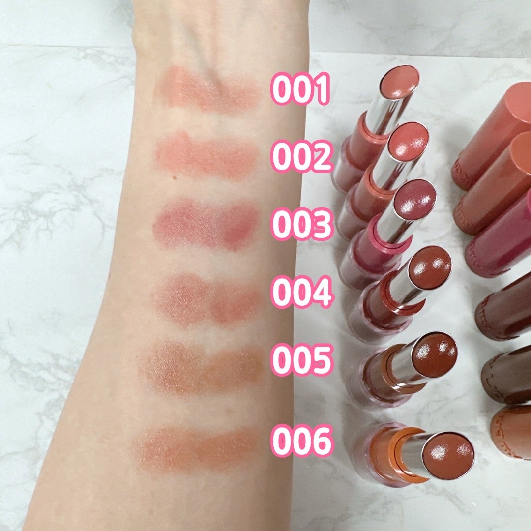 ハグマイリップ カラーロックプランピーバーム/up2me/口紅を使ったクチコミ(5枚目)