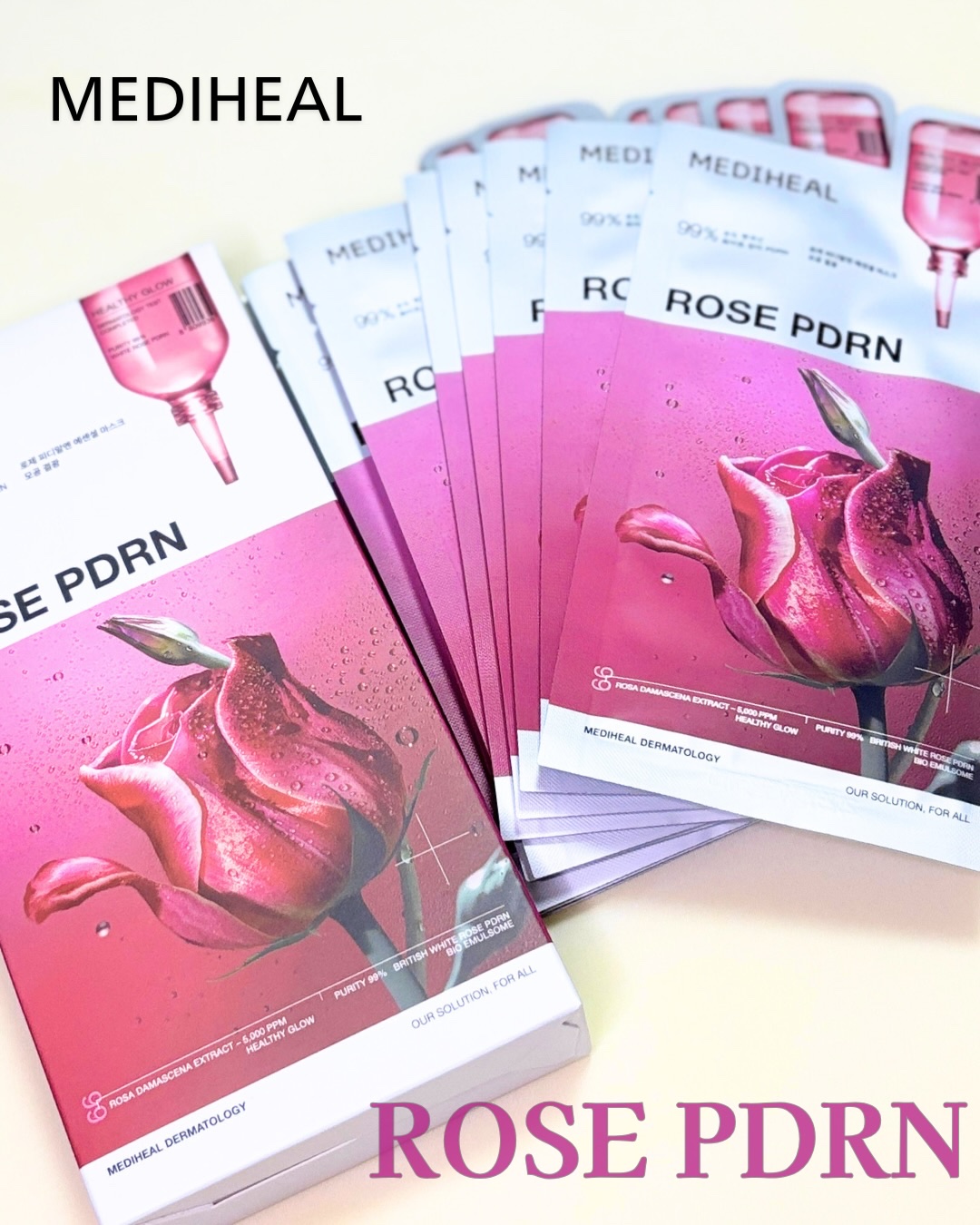 ローゼPDRNエッセンシャルマスクヘルシーグロウ/MEDIHEAL/シートマスク・パックを使ったクチコミ（1枚目）