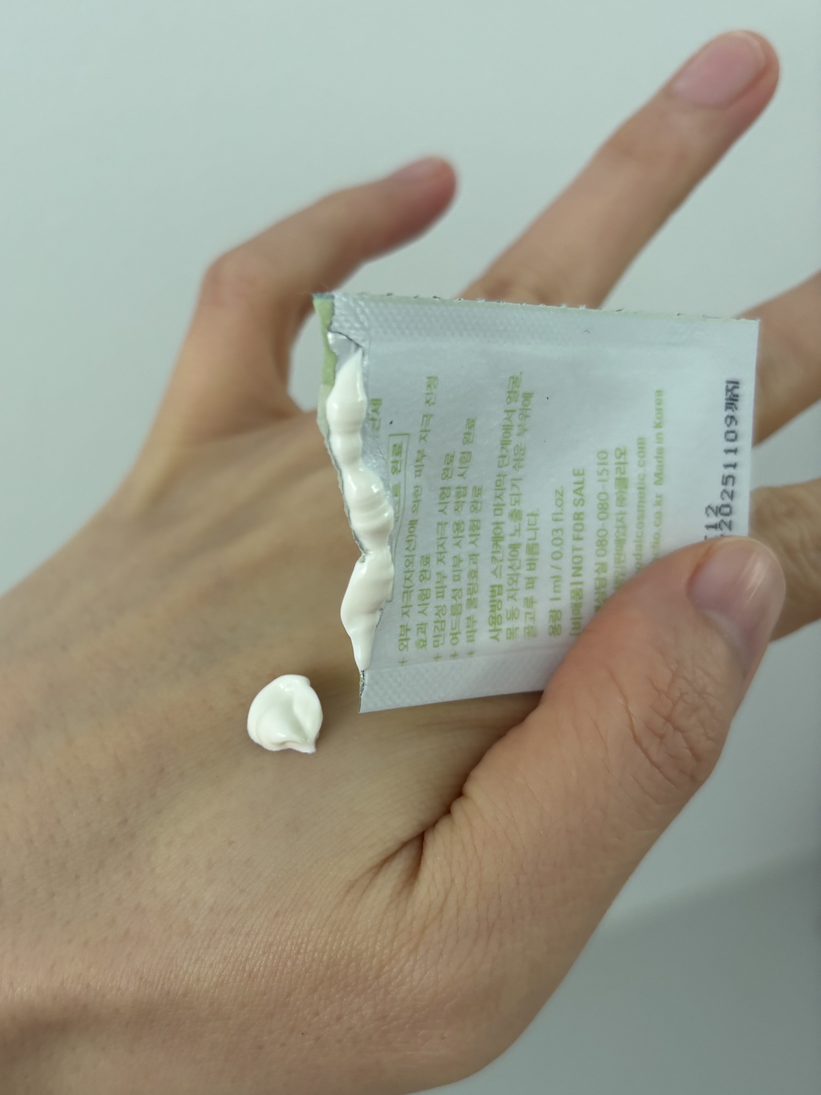 清いドクダミ カーミングノンケミカル日焼け止め/goodal/日焼け止めクリームを使ったクチコミ（3枚目）