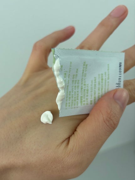 清いドクダミ カーミングノンケミカル日焼け止め/goodal/日焼け止めクリームを使ったクチコミ(3枚目)