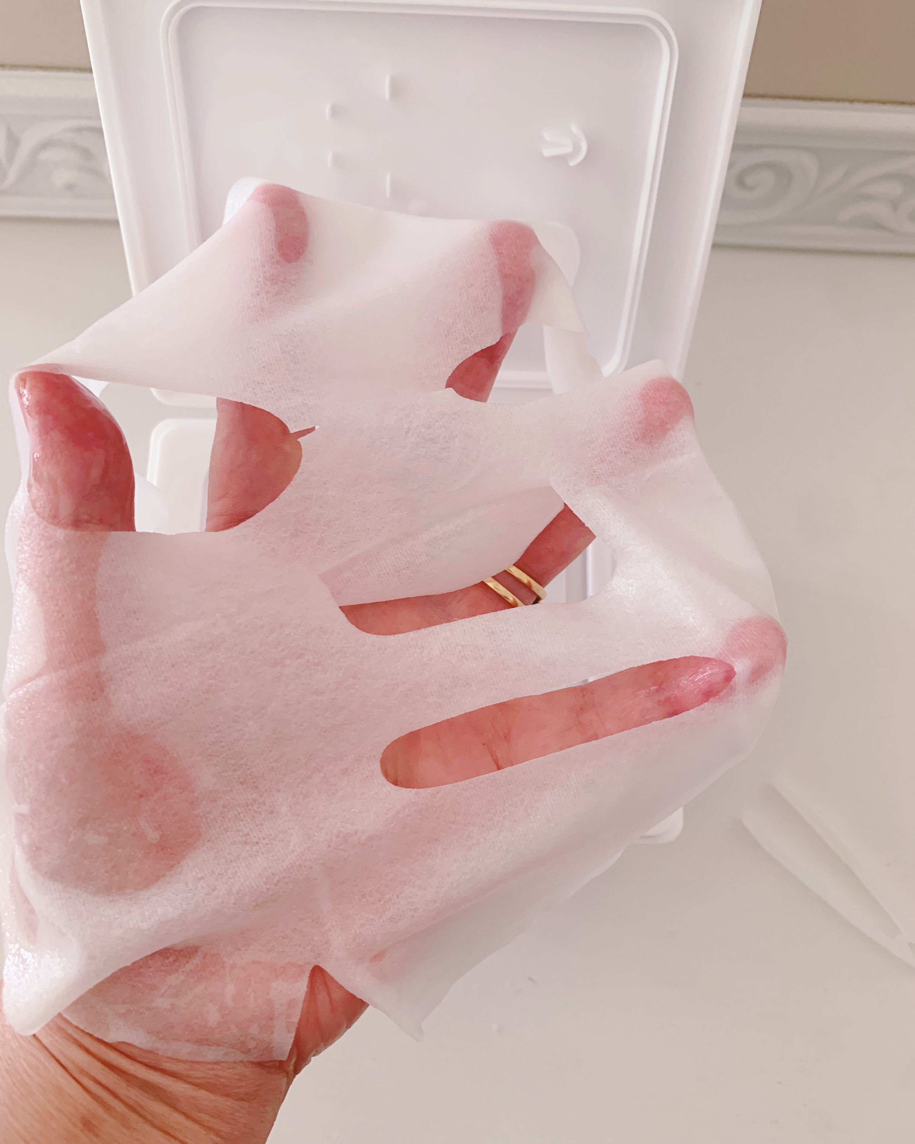 NMNブルースーパーレチノールデイリーターンオーバーマスク/Milk Touch/シートマスク・パックを使ったクチコミ（3枚目）