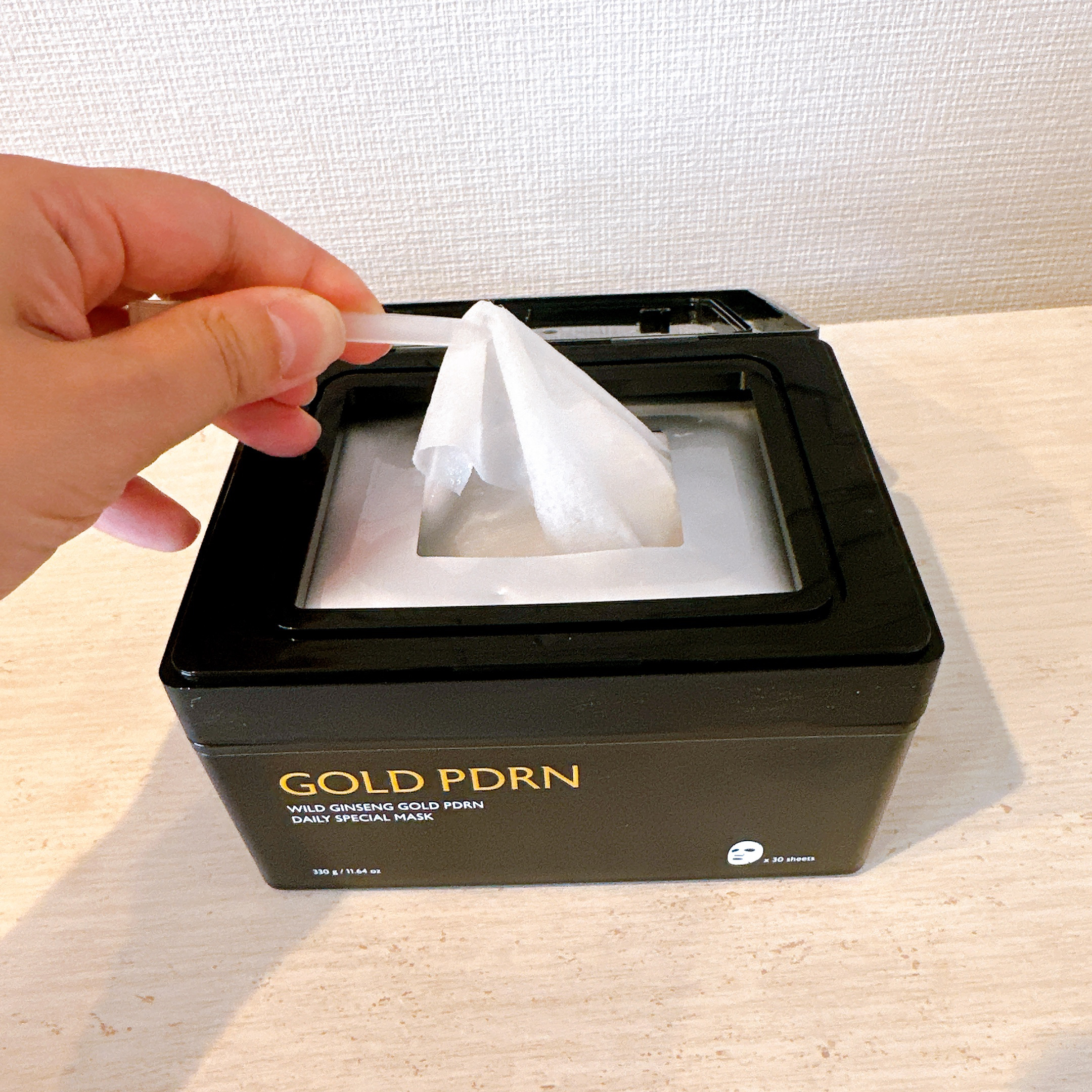 PDRNデイリースペシャルマスク 30枚入り(330g)/Milk Touch/シートマスク・パックを使ったクチコミ（3枚目）