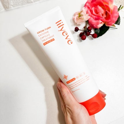 グローターン エクソソーム カプセル トリートメン/リリーイブ/洗い流すヘアトリートメントを使ったクチコミ(2枚目)