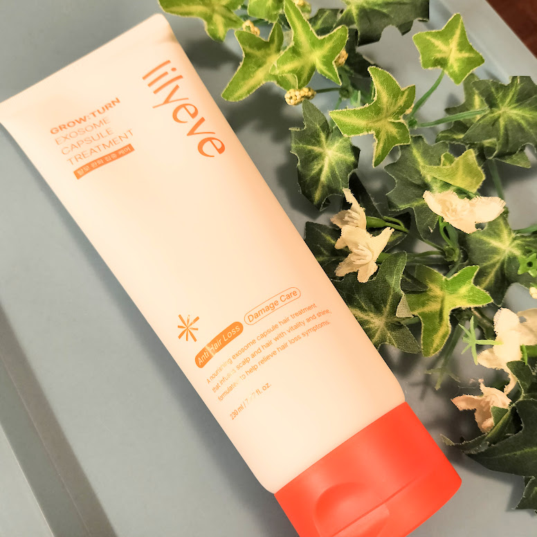 グローターン エクソソーム カプセル トリートメン/リリーイブ/洗い流すヘアトリートメントを使ったクチコミ（1枚目）