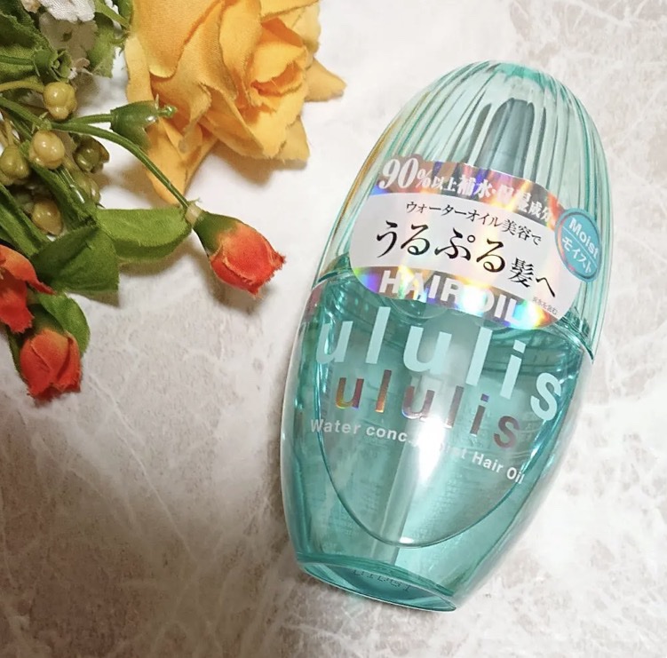 ウォーターコンク モイストヘアオイル/ululis/ヘアオイルを使ったクチコミ（1枚目）