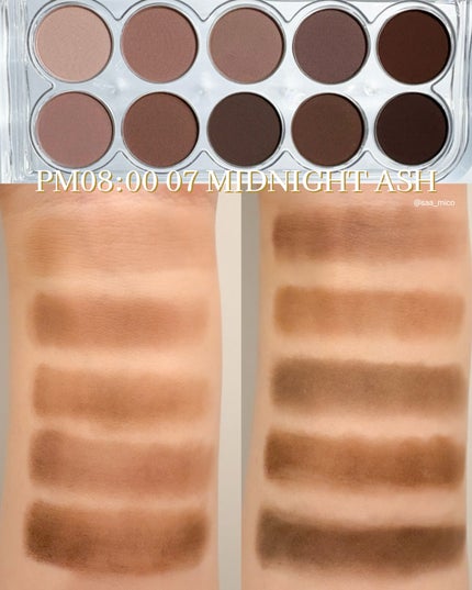 ライトオンアイズシャドウパレット/ルミル/アイシャドウパレットを使ったクチコミ(2枚目)