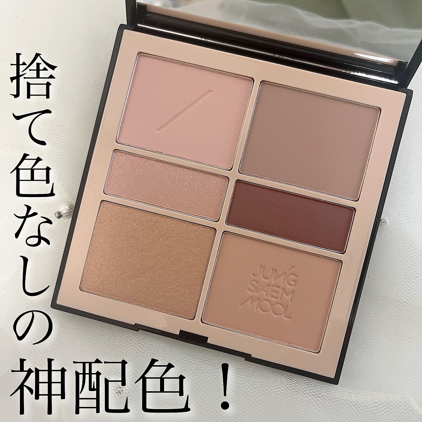 アーティストアイパレット/JUNG SAEM MOOL/アイシャドウパレットを使ったクチコミ（1枚目）