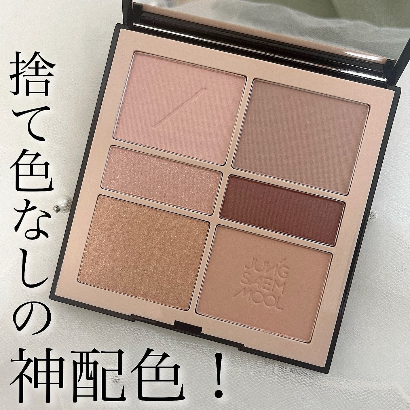 アーティストアイパレット/JUNG SAEM MOOL/アイシャドウパレットを使ったクチコミ(1枚目)