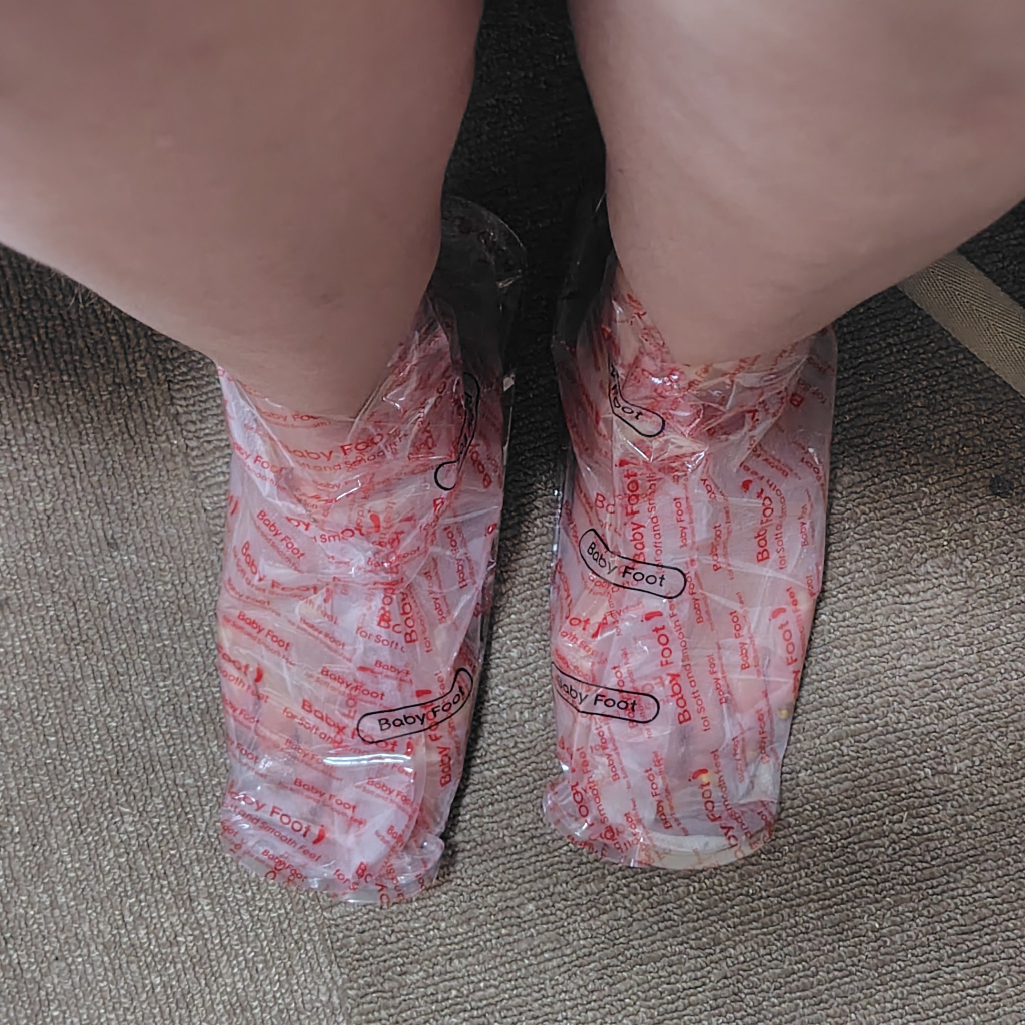 イージーパックDP60分タイプ/ベビーフット/レッグ・フットケアを使ったクチコミ（3枚目）