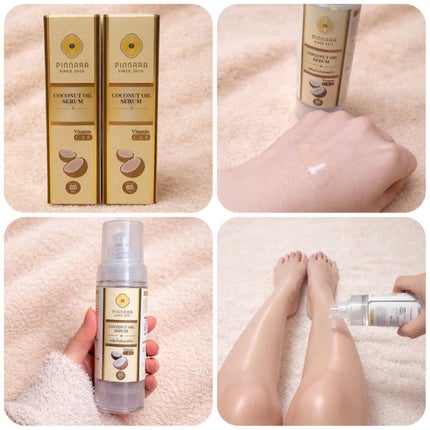 ココナッツオイルセラム/PINNARA/美容液を使ったクチコミ(2枚目)