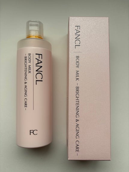 ボディミルク ブライトニング&エイジングケア<医薬部外品>/ファンケル/ボディミルクを使ったクチコミ(1枚目)