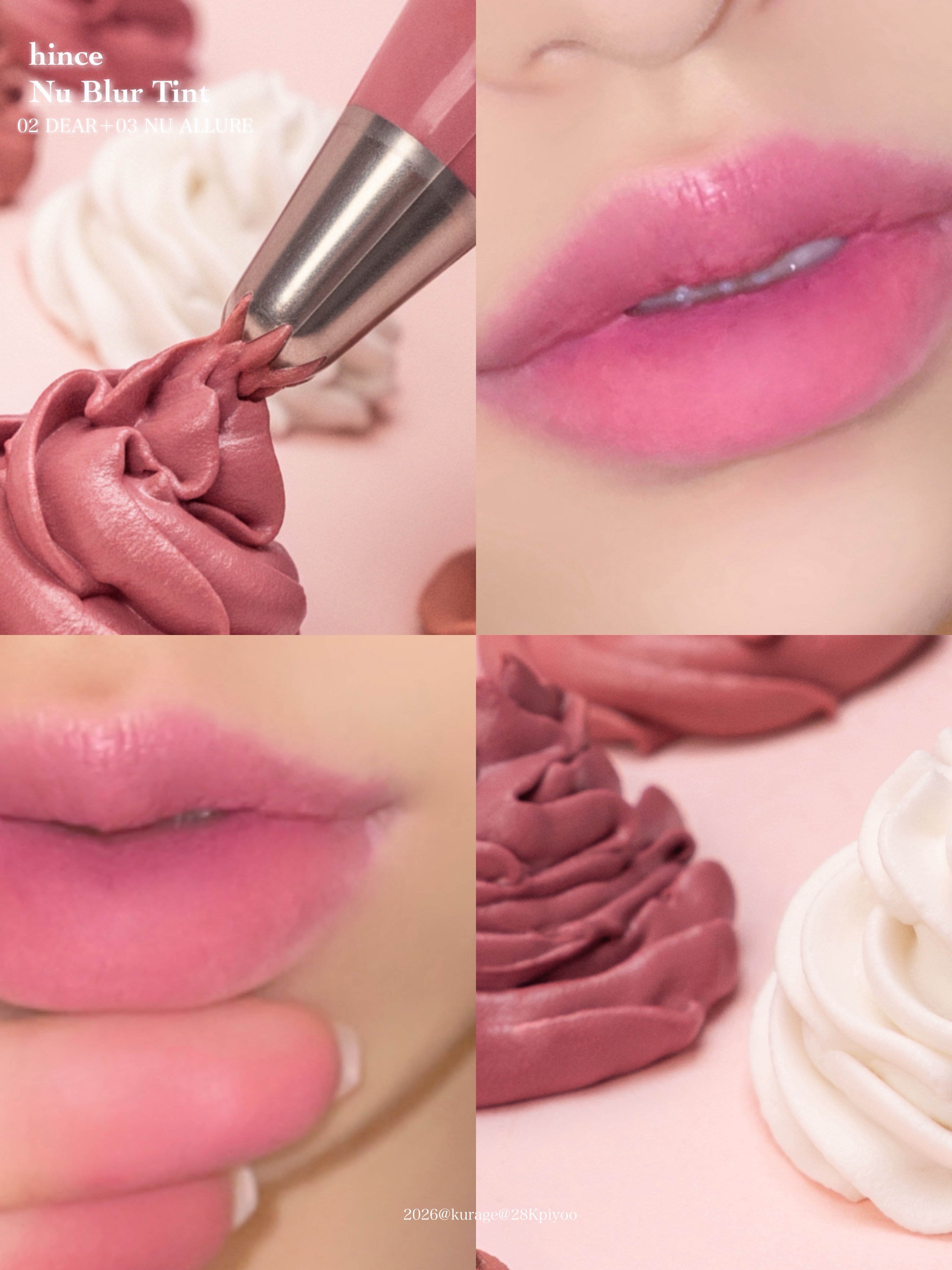 ニュー・ブラーティント/hince/リップティントを使ったクチコミ（1枚目）