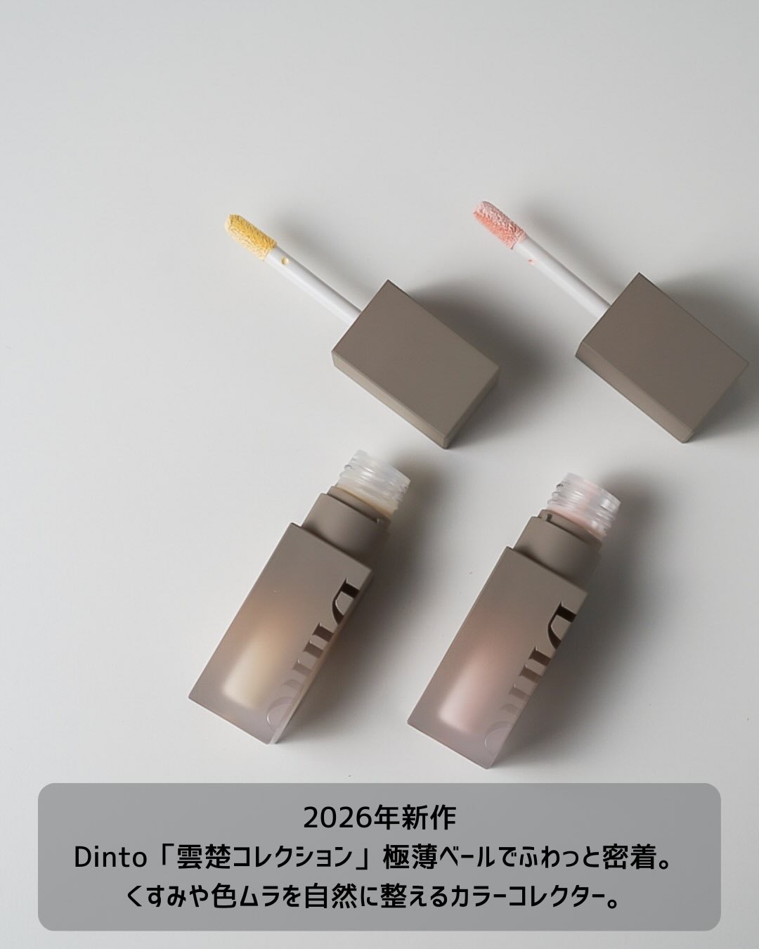 Dinto 雲楚コレクション ライトベール カラーコレクターのクチコミ「.
古典文学からインスピレーションを受けた
ヴィーガンメイクアップブランドDinto（ディント.....」（2枚目）