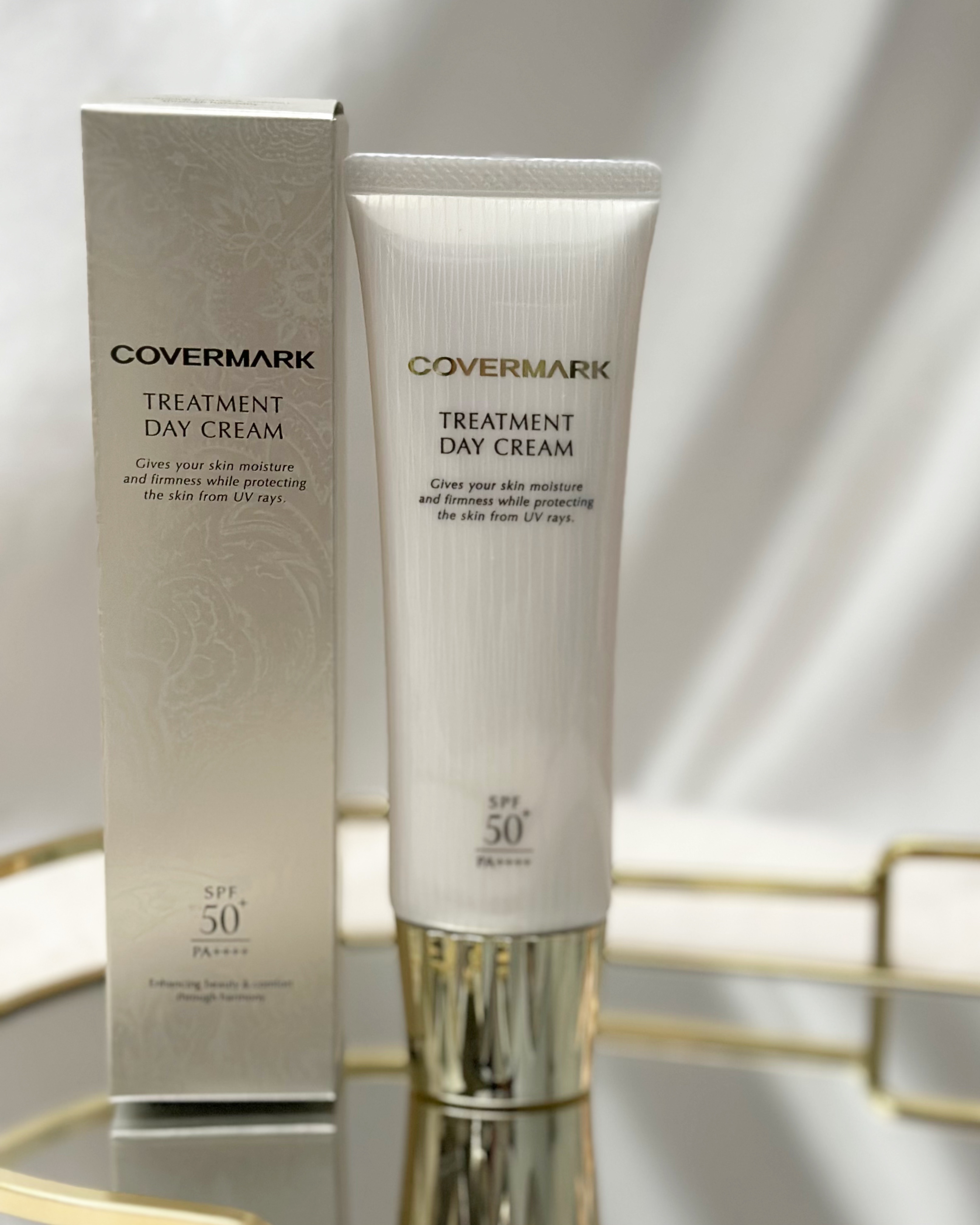 トリートメント デイ クリーム/COVERMARK/日焼け止めクリームを使ったクチコミ（1枚目）